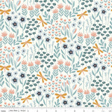 Little Swan: Lakeside Floral in Cream