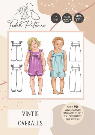 Tadah Patterns: Vintie Overalls