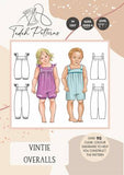 Tadah Patterns: Vintie Overalls