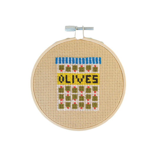 Olives Cross Stitch Kit