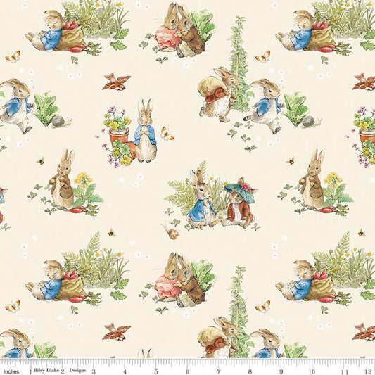 Peter Rabbit and Benjamin Bunny: Main in Cream