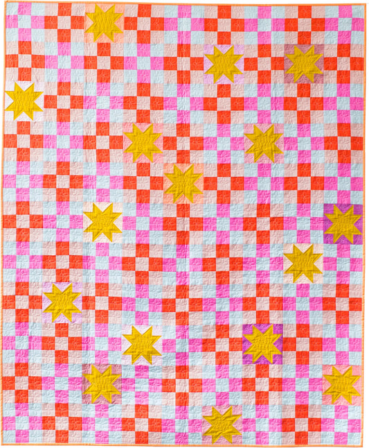 Campfire Glow Quilt Pattern by Then Came June