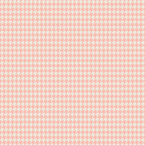 Checkered Elements: Houndstooth in Rose