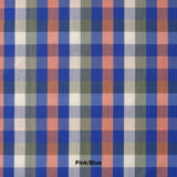 Multi-Colored Plaid Shirting in Blue