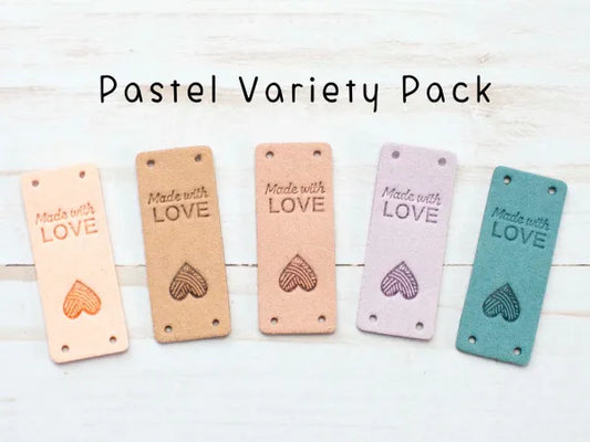 Fox & Pine Made With Love Fold Over Tags