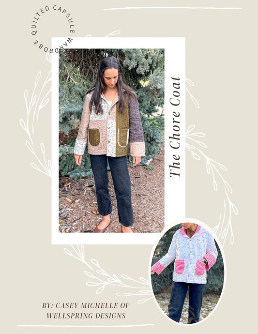 Quilted Capsule Wardrobe: The Chore Coat Pattern