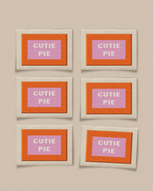Cutie Pie Large Labels