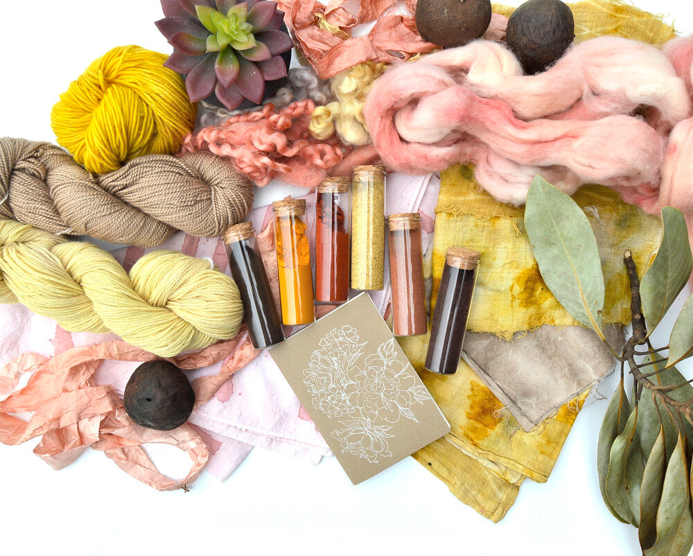 Fiber Culture Deluxe Natural Dye Kit For Protein Fibers