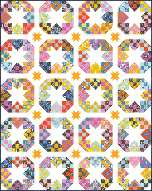 Disco Stars: A Quilt Pattern by Morgan McCullough