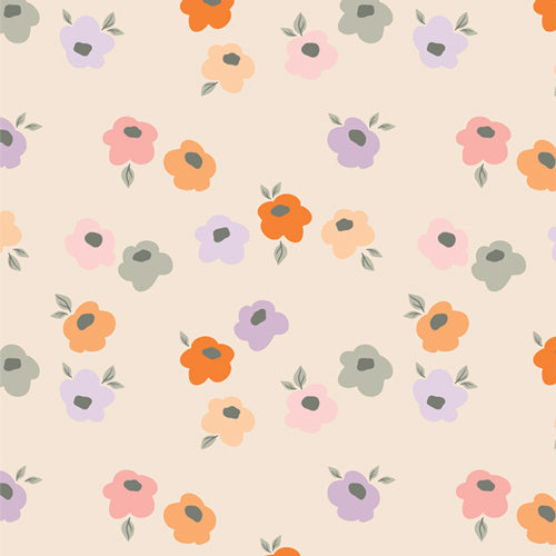 Tangerine: Sweet & Charming Flannel