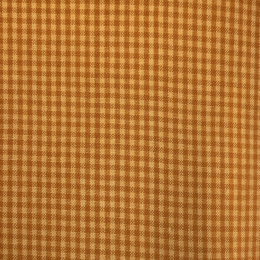 Diamond Textiles: Memories in Check Orange (FM NL 4142)