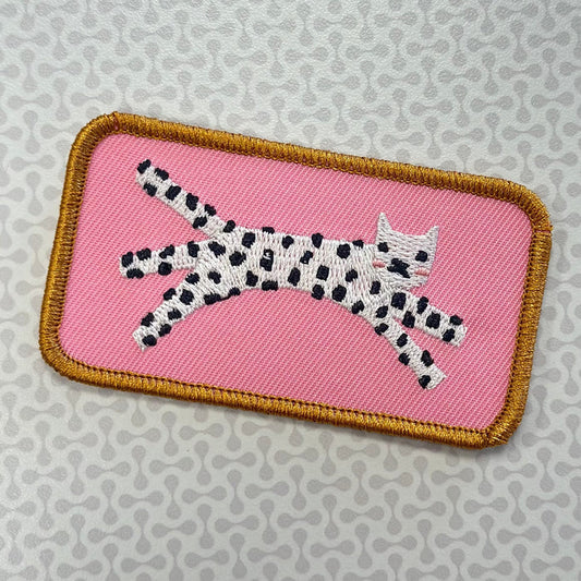 Snow Leopard Patch by Ruby Star Society