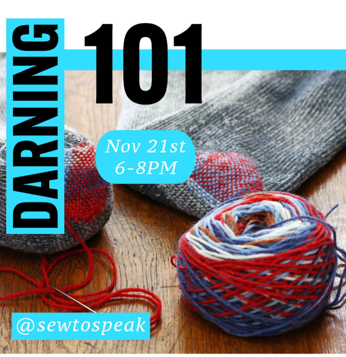 Darning 101 w/ Nat