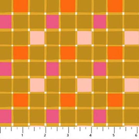 Joyful June: Gingham in Ochre