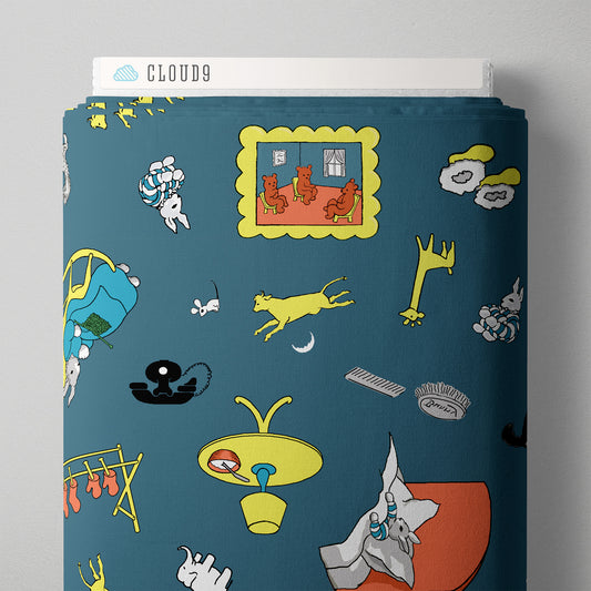 Goodnight Moon: Tossed in Blue