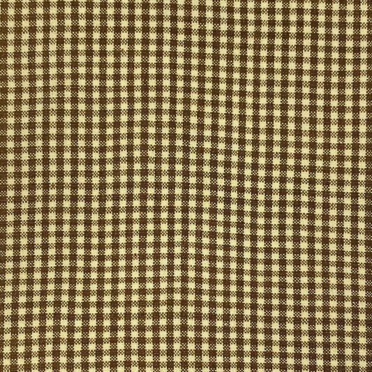 Diamond Textiles: Homespun Gingham in Butter Caramel (HS 1840)