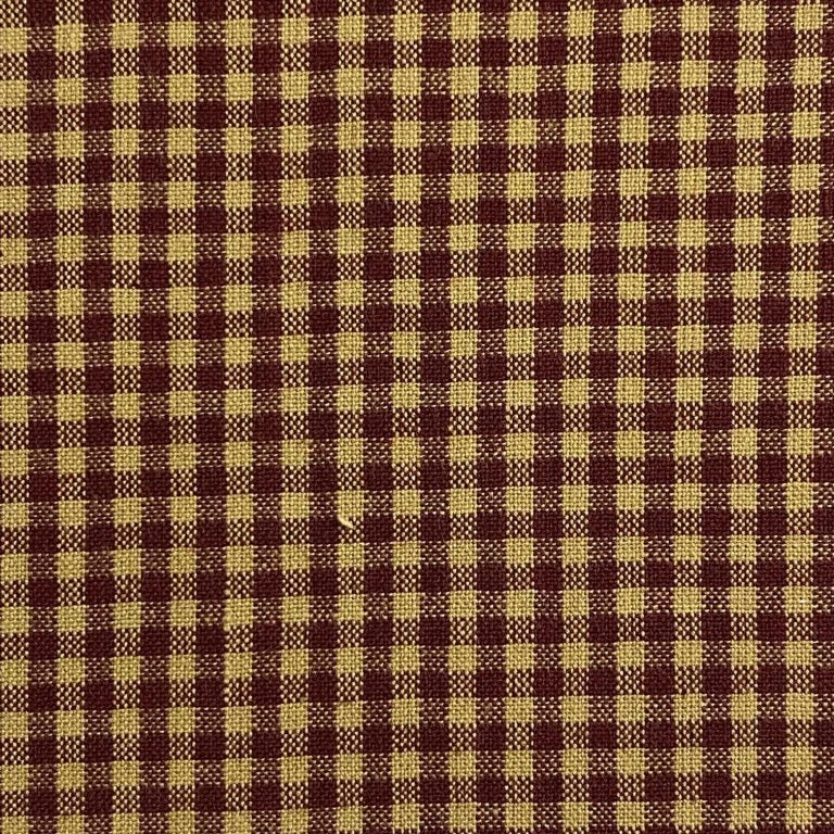 Diamond Textiles: Homespun Gingham in Wine (HS 3783)