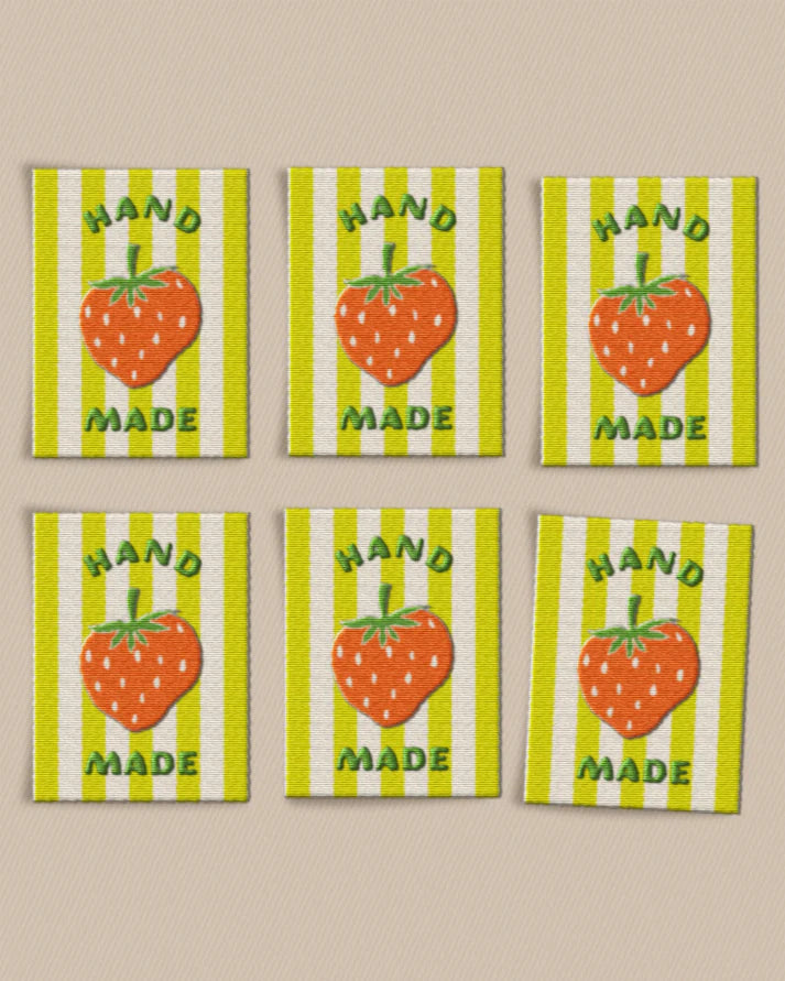 Strawberry Large Labels