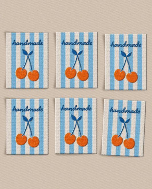 Handmade Cherry Large Labels