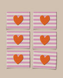 Red Heart Large Labels