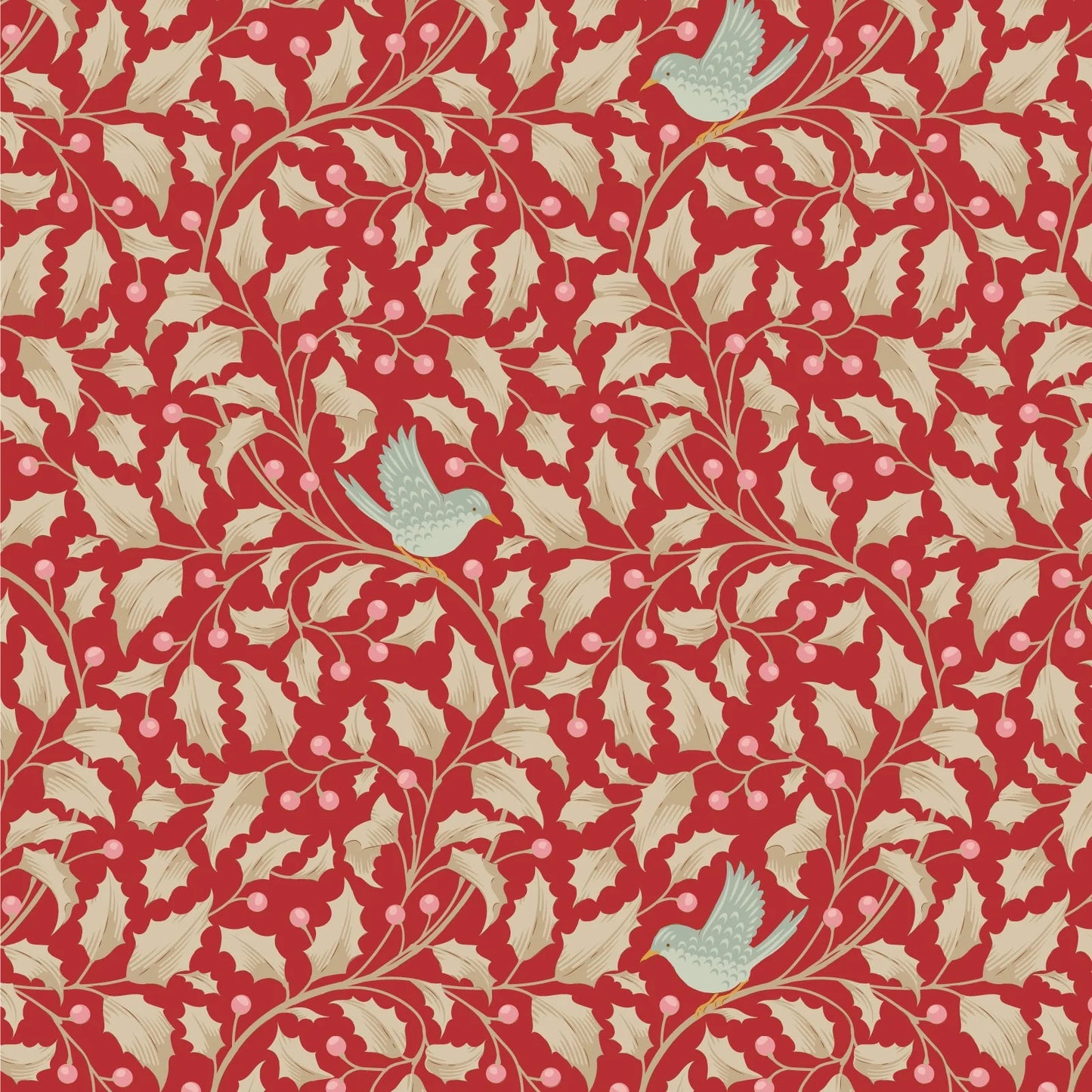 Merry Little Christmas: Holly in Red