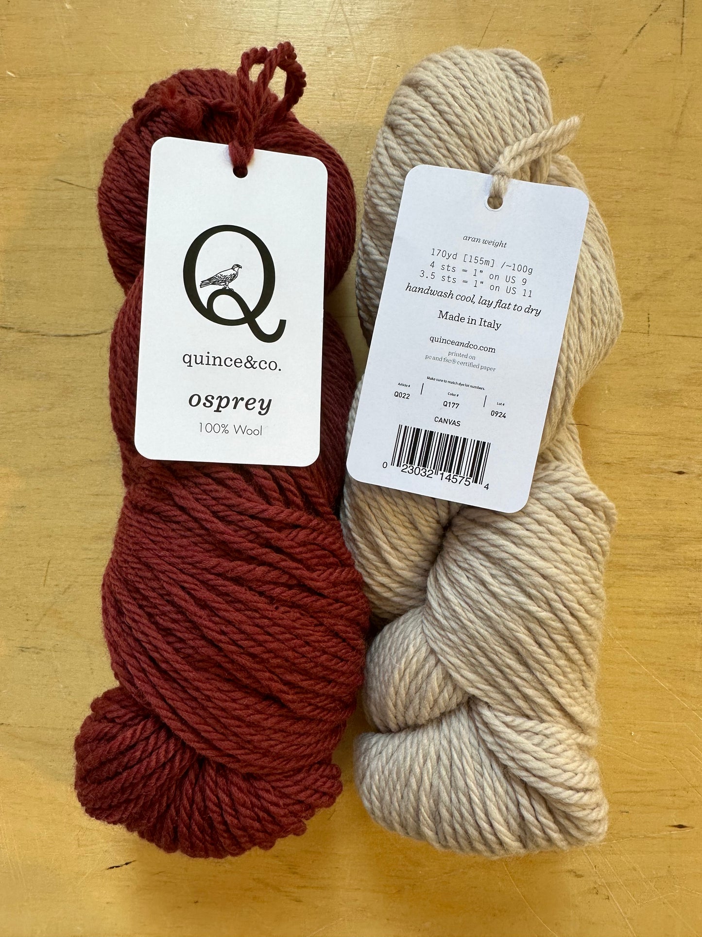 Quince and Co. - Osprey (Made in Italy)