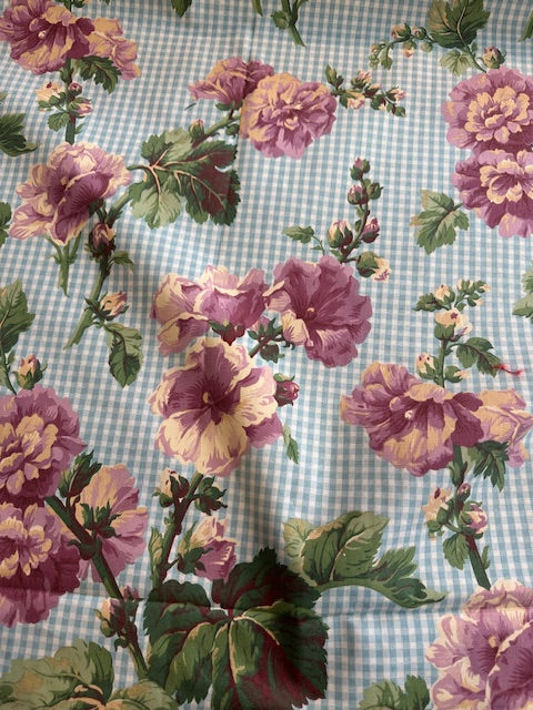 Deadstock Fabric: Floral Design Upholstery Weight