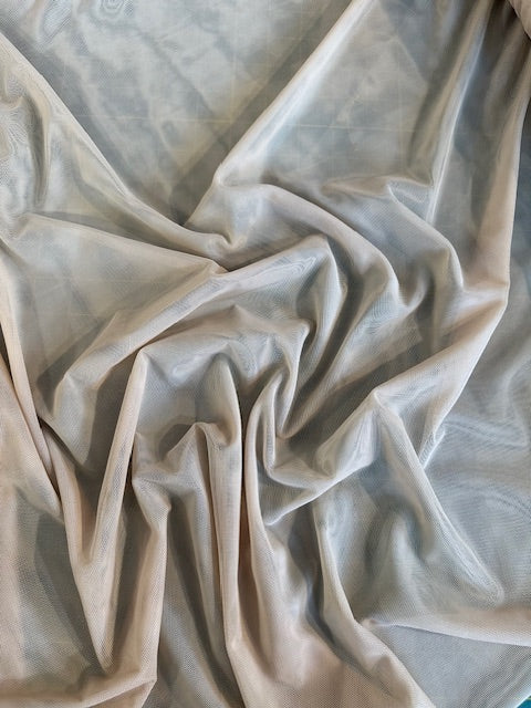 Power Mesh Tulle in Nude