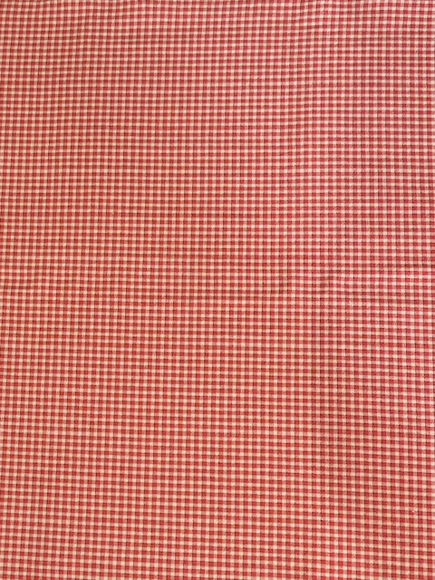 Textile Pantry: Red Yarn Dyed Bright Plaid