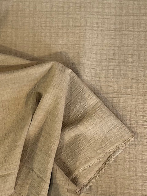 Morikiku: Japanese Cotton Dobby in Olive