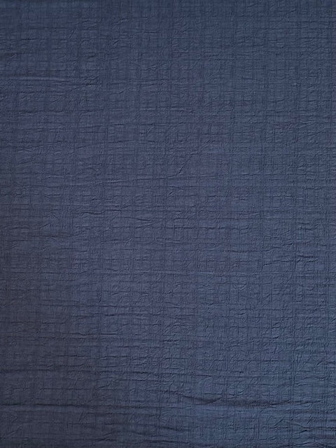 Morikiku: Japanese Cotton Dobby in Navy