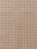 Cotton Dobby Plaid in Beige