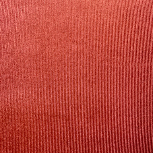 Solid 21 Wale cord by Asano in Red Orange