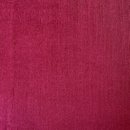 Solid 21 Wale cord by Asano in Wine