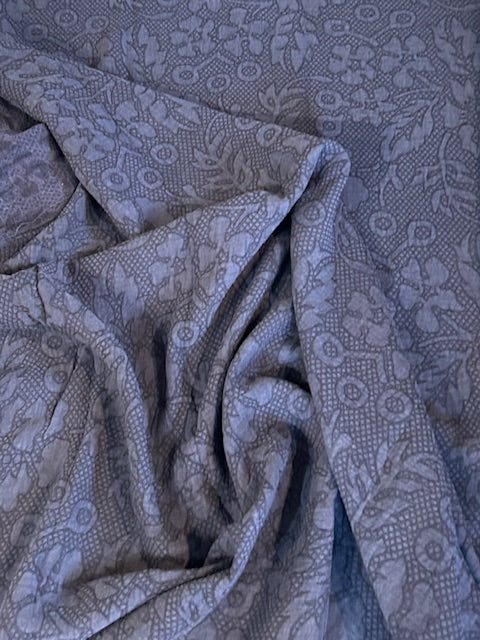 Woven Jacquard in Navy