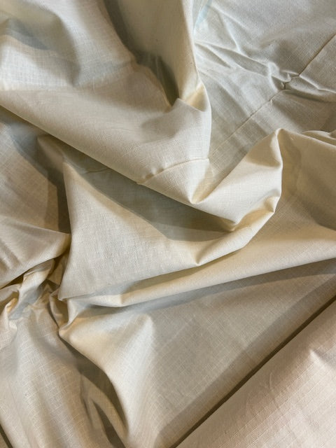 Cream Organic Cotton Dimity