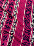 Italian Wool Blend: Sweater Colorwork in Pink