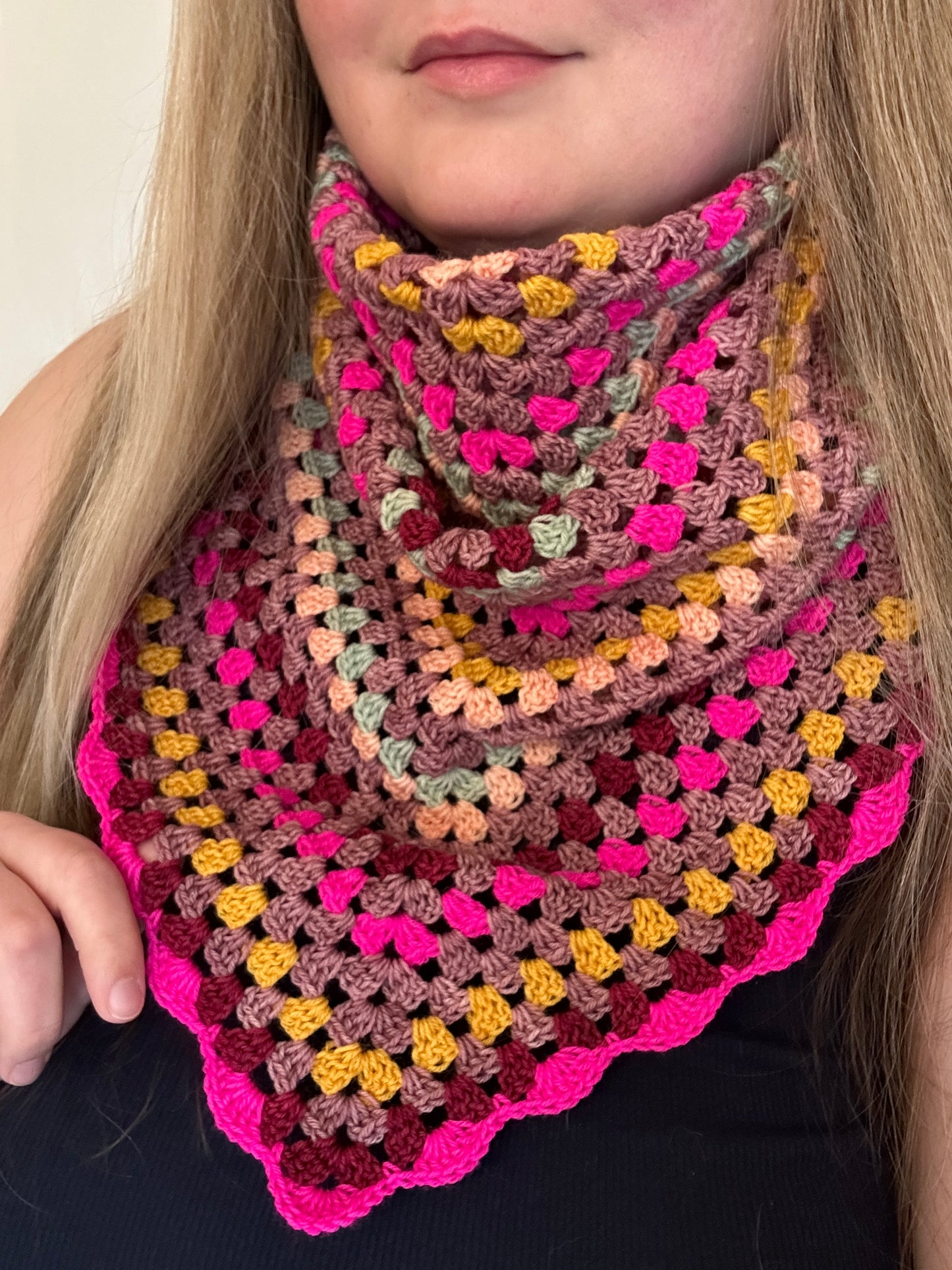 Crochet Le Triangle Shawl w/ Rachael