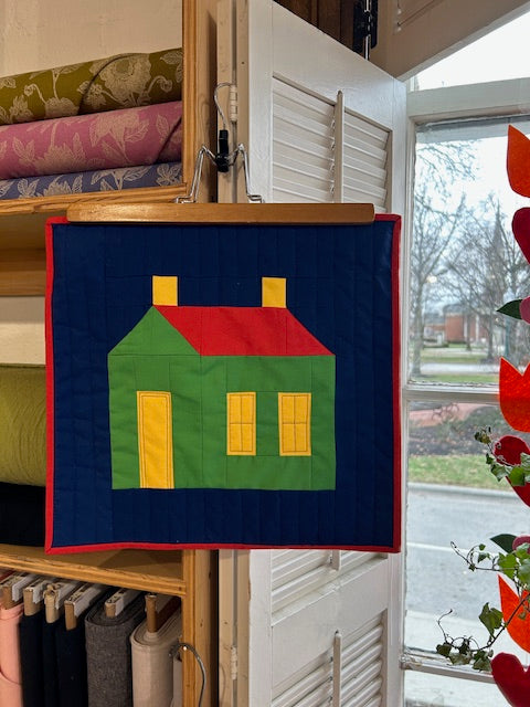 Hurry Home Quilted Wall Hanging w/ Isabel