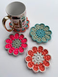 Crochet Retro Coasters w/ Rachael