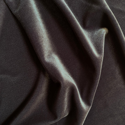 Spandex Velvet in Gray