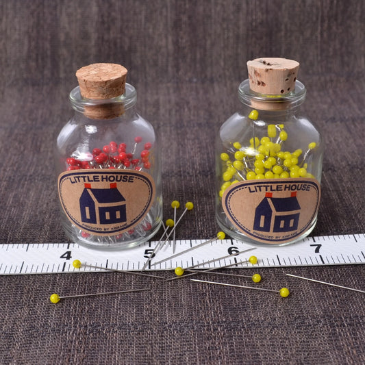 Little House Pin Bottle Straight Pins