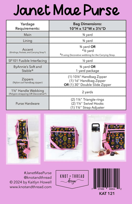 Knot & Thread: Janet Mae Purse