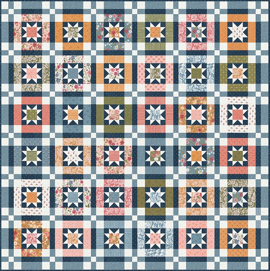 Lella Boutique: Lucky Stars Quilt Pattern
