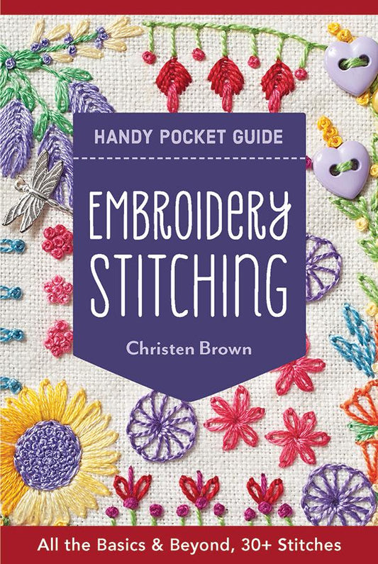 Handy Pocket Guide: Embroidery Stitching