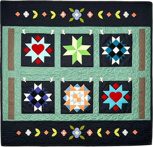 Lamb Farm Woolies: Lancaster County Quilt Pattern by Lamb Farm Designs