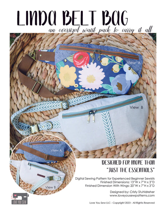 Linda Belt Bag by Love You Sew