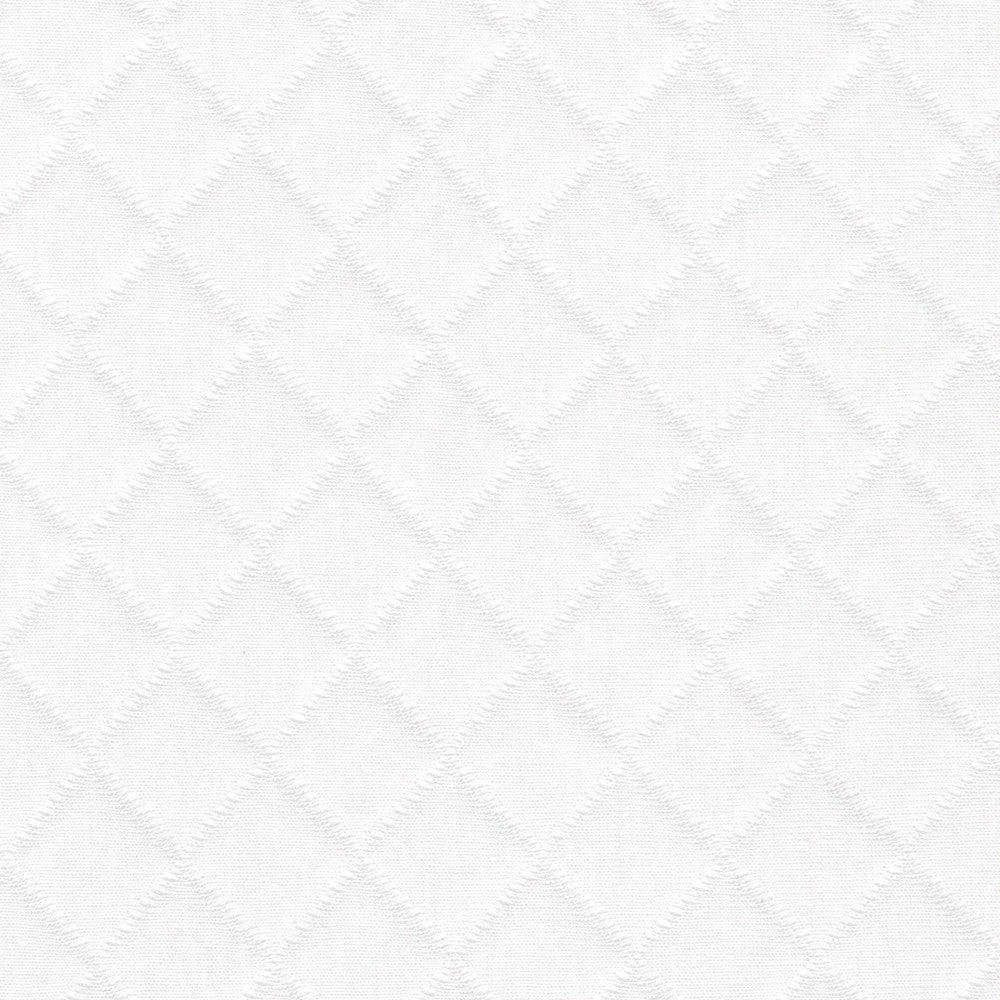 Matelasse Diamond Knit 3/4" in PFD White