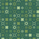 Quilty Little Christmas: Snowflake in Green