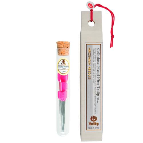 Cellulose-Head Tulip Head Pins